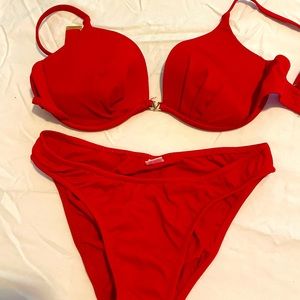 Venus red bikini